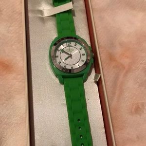 Bright Green Coach Watch